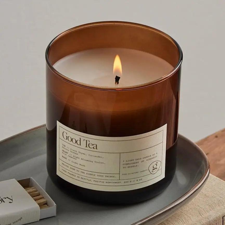 Good Tea candle
