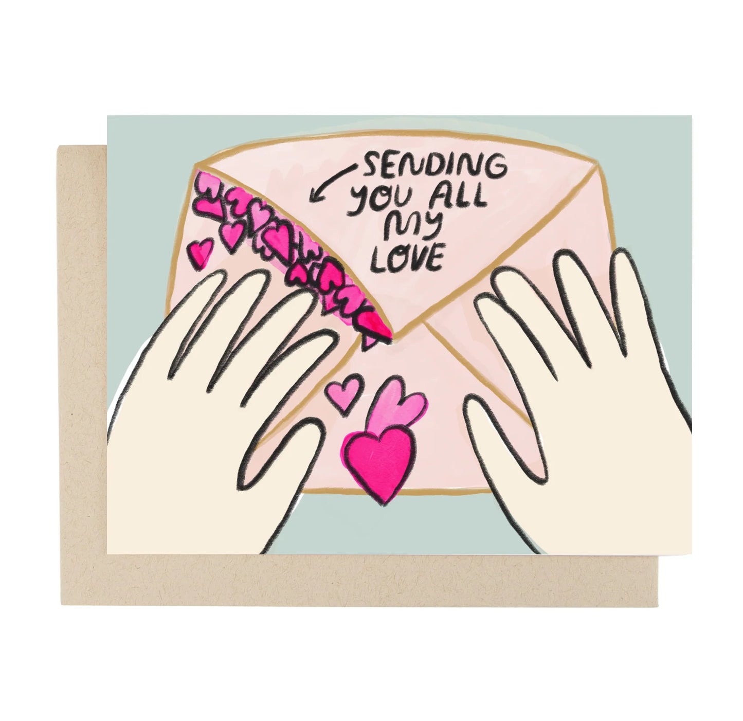 Sending My Love card