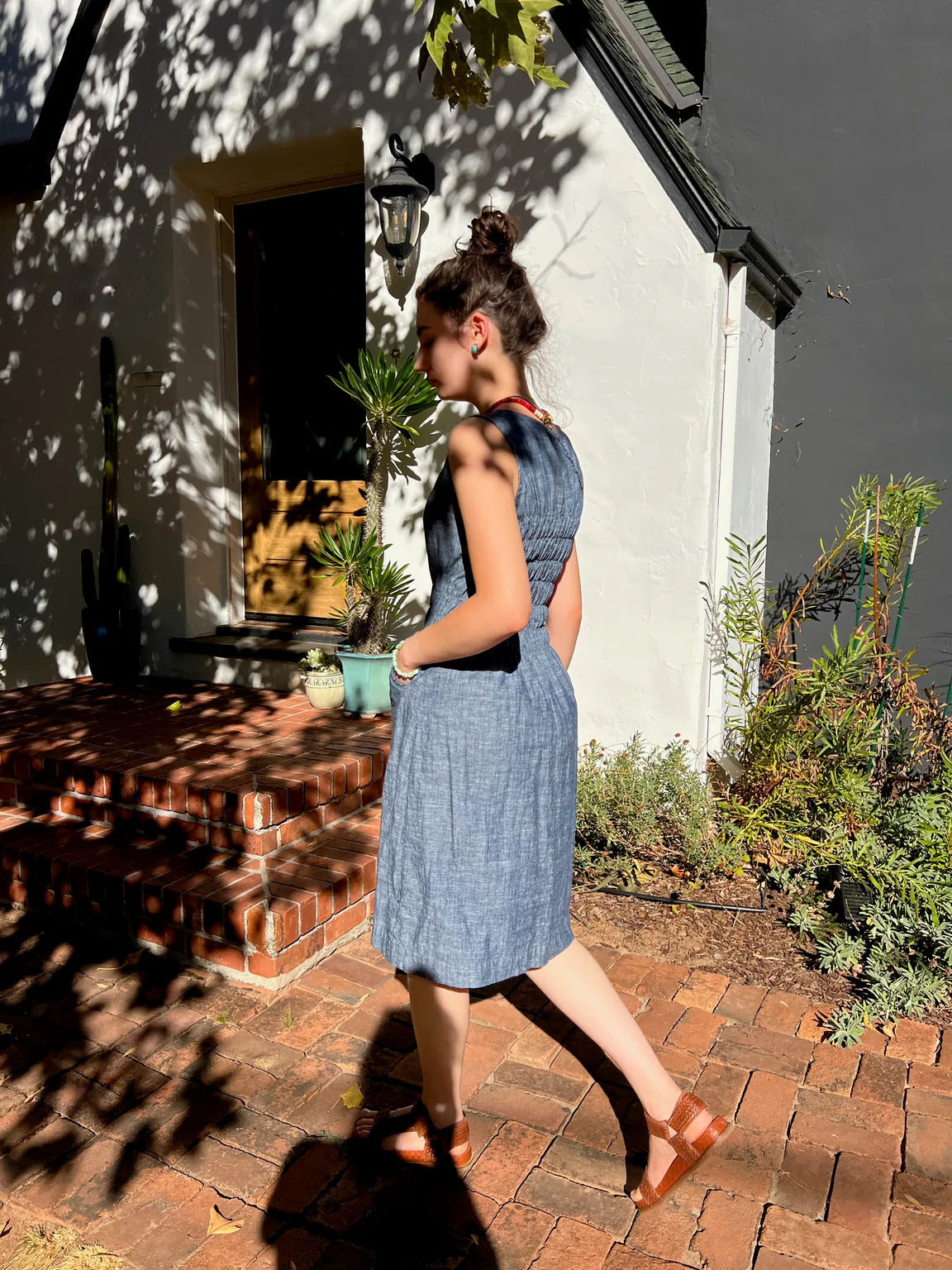 Fiji Dress - Chambray