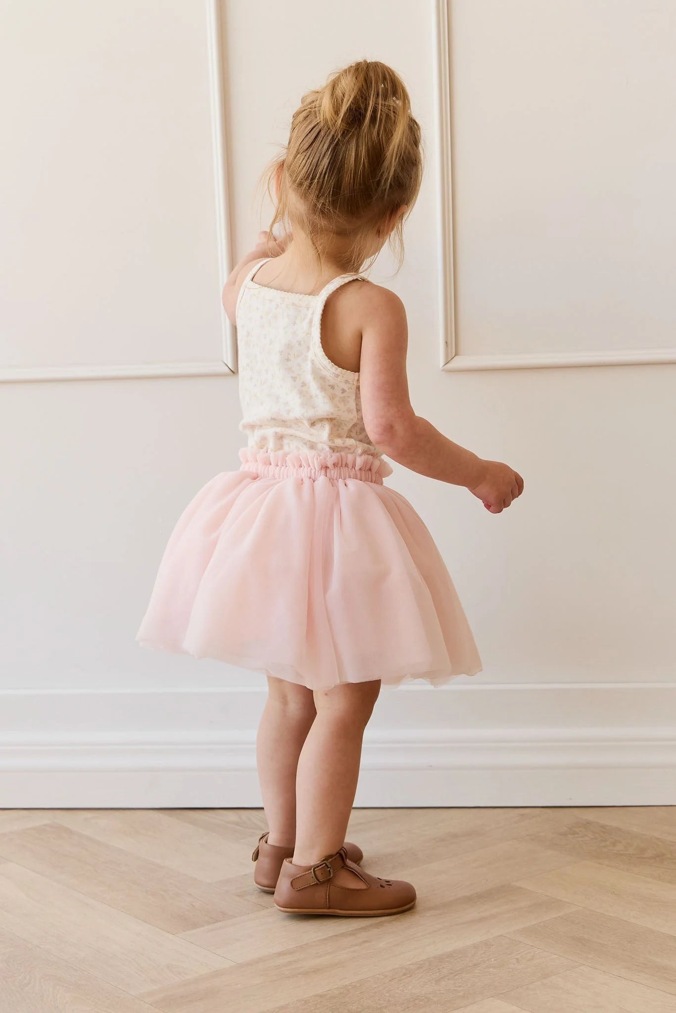 Lilah Skirt - Soft Misty Rose