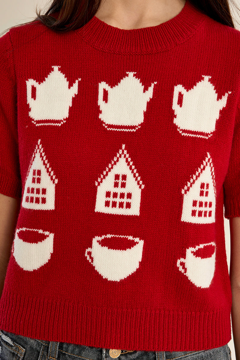 Coffee, Tea and Me Sweater