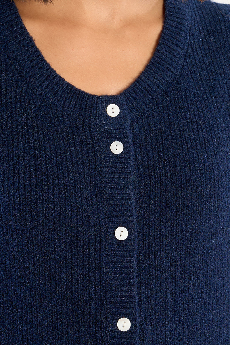 Sweater Vest - Navy