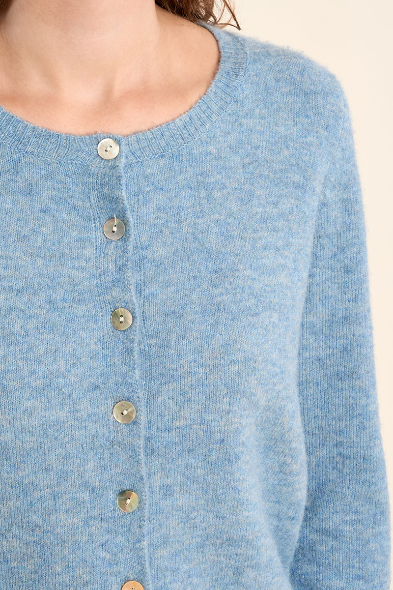 Classic Cardigan - Blue
