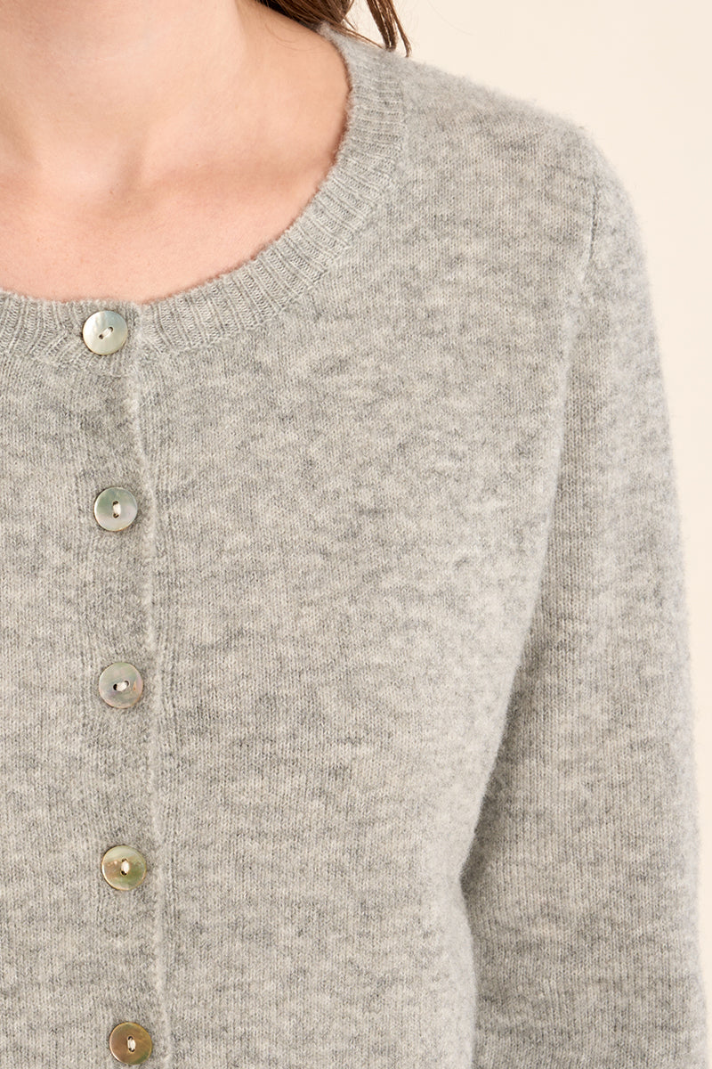 Classic Cardigan - Grey