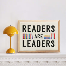 Load image into Gallery viewer, Readers Are Leaders Fine Art Print