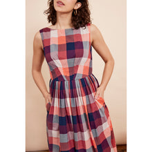 Load image into Gallery viewer, Abigail Dress - Cherry Plaid