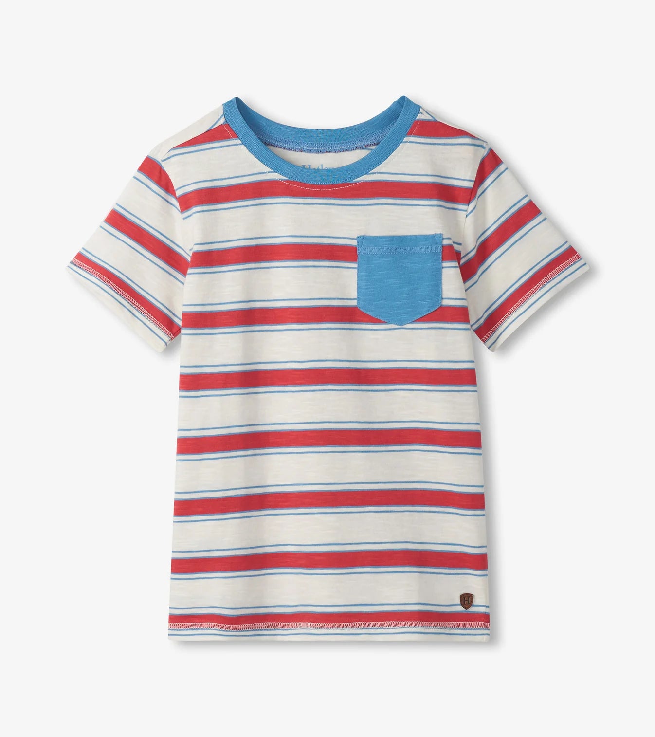 East Coast Stripes Crew Neck T-Shirt