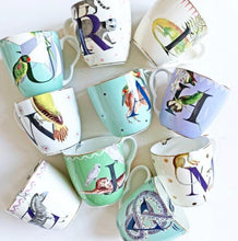 Load image into Gallery viewer, Yvonne Ellen Alphabet Mugs