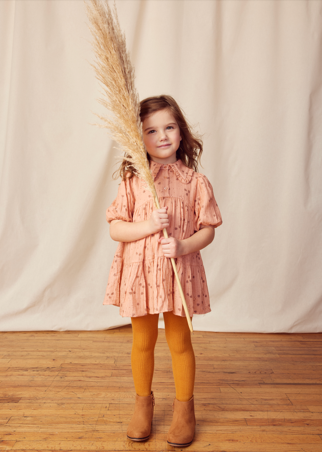 Marguerite Dress- Acorn Dusty Pink 6Y / Acorn Dusty Pink