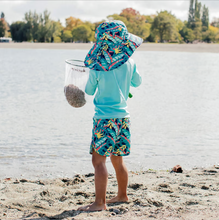 Load image into Gallery viewer, Kids UV Rashguard Top | Lagoon