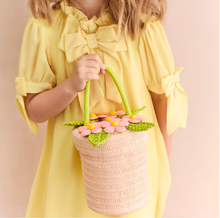 Load image into Gallery viewer, Flower Pot Basket Bag