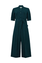 Load image into Gallery viewer, Stella Needlecord Deep Teal Jumpsuit