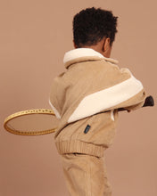 Load image into Gallery viewer, Corduroy Sherpa Zip Jacket