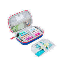 Load image into Gallery viewer, Arden Pencil Case - Blue Color Block