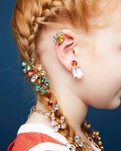 Load image into Gallery viewer, Dinner & A Movie Clip-On Earring Set