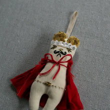Load image into Gallery viewer, Freddie Mercury Mouse, Cotton Ornament
