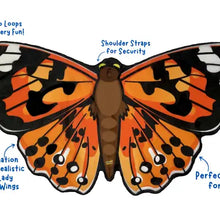 Load image into Gallery viewer, Dress-Up Butterfly Wings- Painted Lady