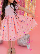 Load image into Gallery viewer, Diana Dress - Soft Pink Confetti