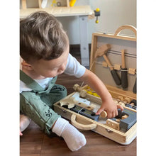 Load image into Gallery viewer, Compact Wood Workbench