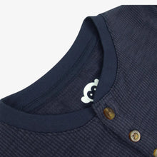 Load image into Gallery viewer, Thermal Henley - Indigo