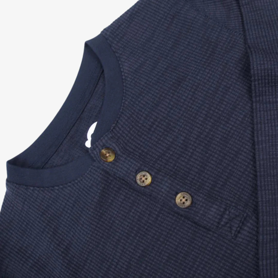 Thermal Henley - Indigo