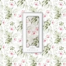 Load image into Gallery viewer, Silver Pink Orchid Swaddle