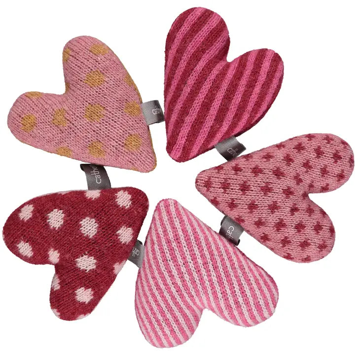 Mini Lavender Hearts - Five Designs
