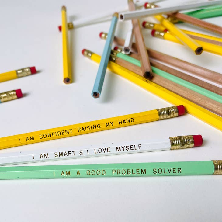 Affirmation Pencils For Kids | Pack of 7