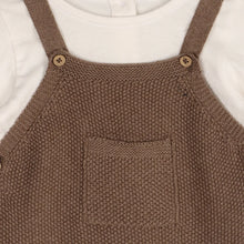 Load image into Gallery viewer, Chunky Sweater Knit Pocket Baby Overall & Bodysuit