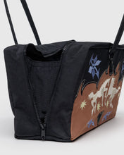 Load image into Gallery viewer, Medium Nylon Bowler Bag - Western Applique