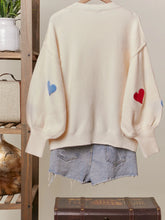 Load image into Gallery viewer, Heart Shaped Patterns Sweater