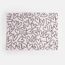 Load image into Gallery viewer, Colorblock Hearts Set of 3 Notebooks