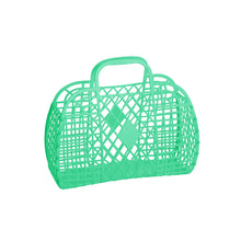 Load image into Gallery viewer, Retro Basket - Small (several colors)