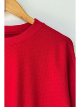 Load image into Gallery viewer, Pointelle Core Sweatshirt - Red Apple
