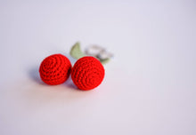 Load image into Gallery viewer, Cherry Keychain, Cherry Bag Charm