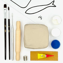 Load image into Gallery viewer, Sardine Clay Magnets Diy Kit