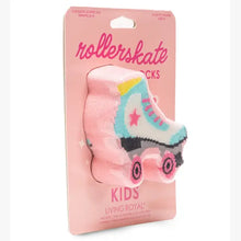 Load image into Gallery viewer, 3D Packaged Crew Socks - Roller Skate - Pink