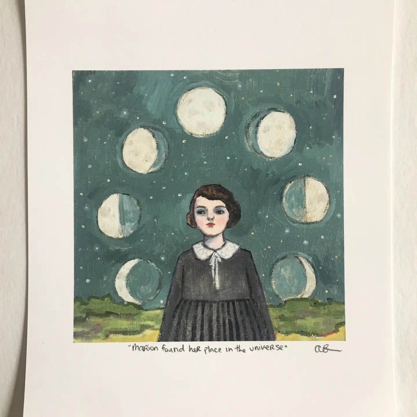 Marion Found Her Place in the Universe - Print