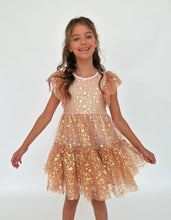Load image into Gallery viewer, Lola and the Boys goldie star dress