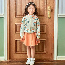 Load image into Gallery viewer, Floral Pattern Knit Cardigan & Skirt Set