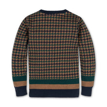 Load image into Gallery viewer, Organic Intarsia Crew Neck Sweater