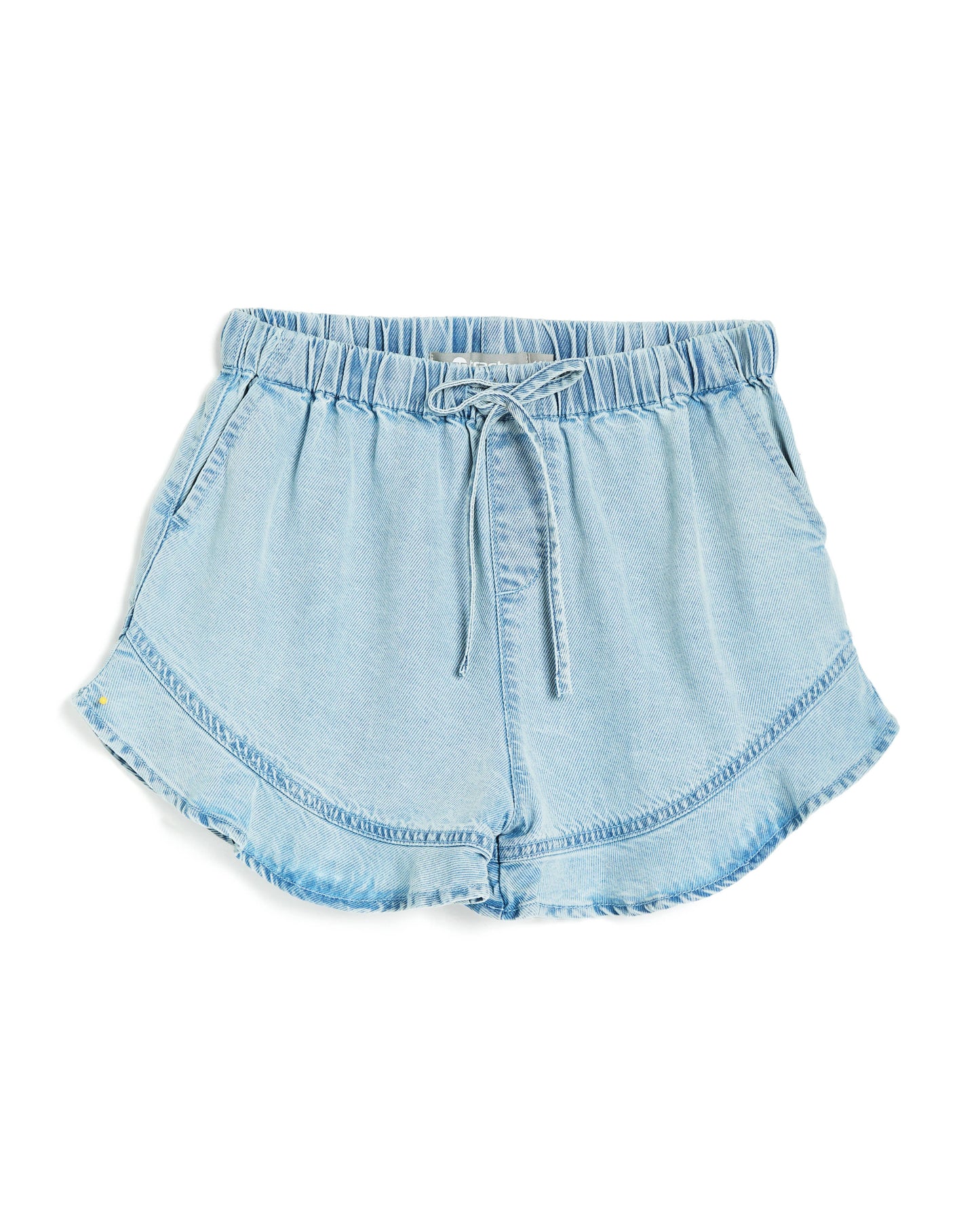 Girls Ruffle Hem Shorts