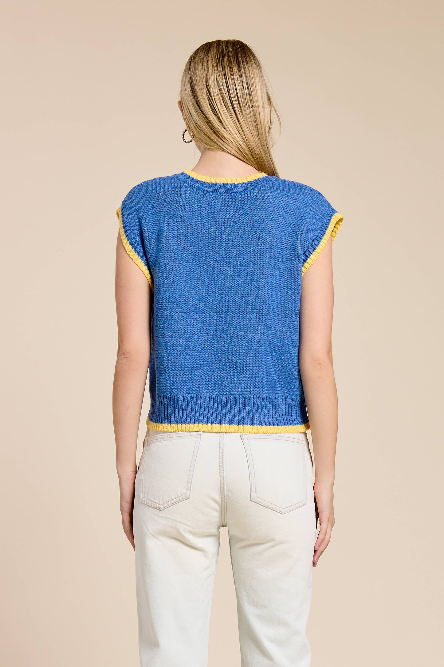 Deep Sea Sweater Vest Top