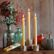 Load image into Gallery viewer, 100% Pure Beeswax Tapers - Several Colors