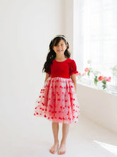 Load image into Gallery viewer, Rose Dress - Heart Print