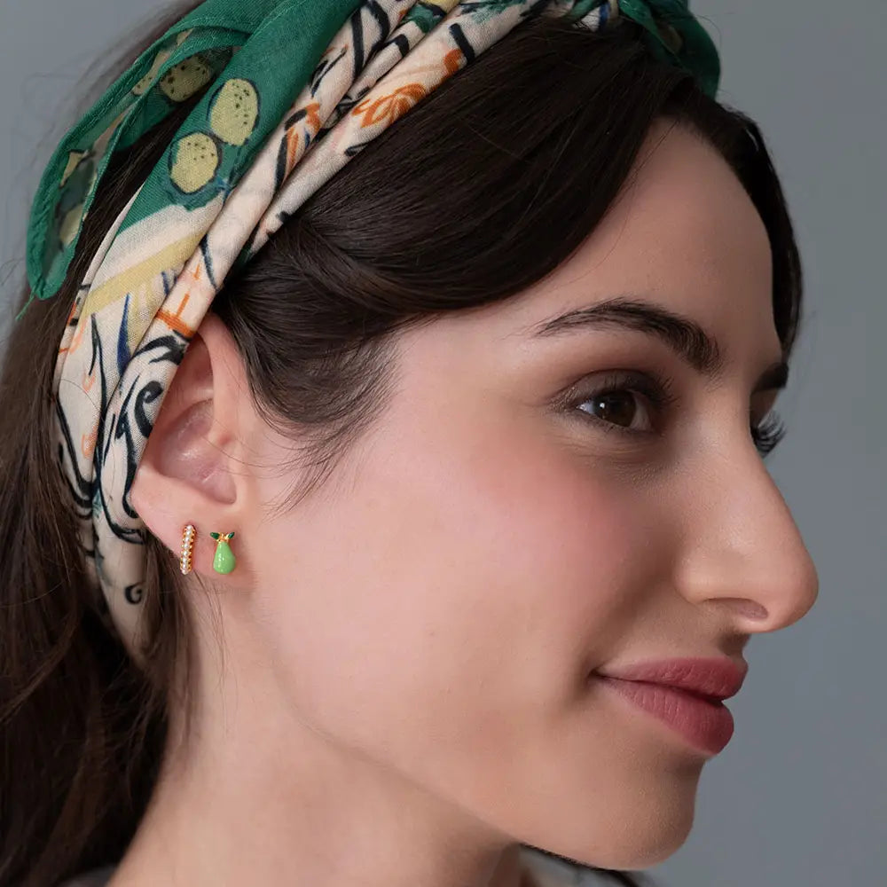 Pear Stud Earrings