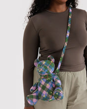 Load image into Gallery viewer, Bear Bag - Star Plaid