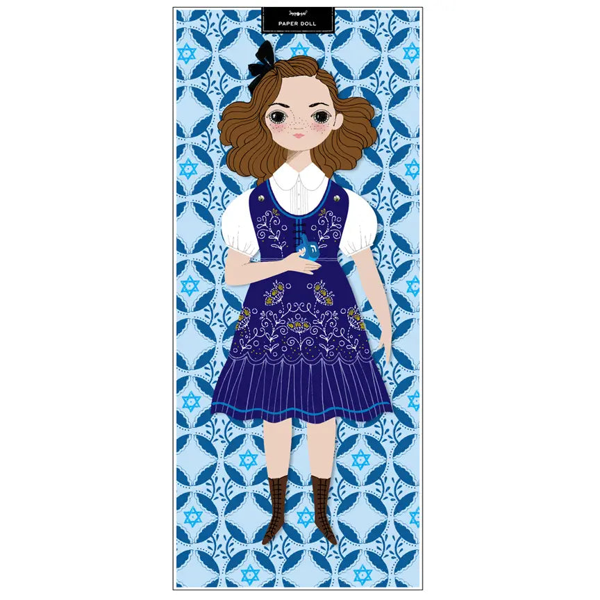 Esther Hanukkah Paper Doll