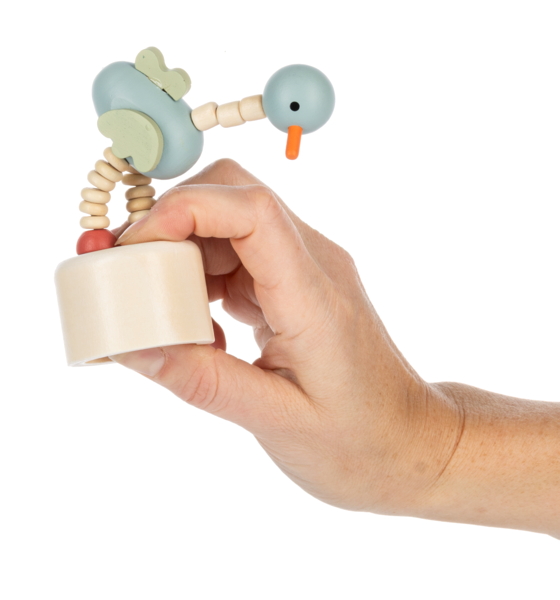 Wooden Coastal Push Puppets - Several Styles
