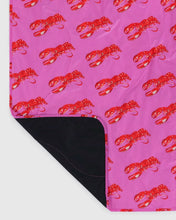 Load image into Gallery viewer, Baggu Picnic Blanket - Pink Lobster
